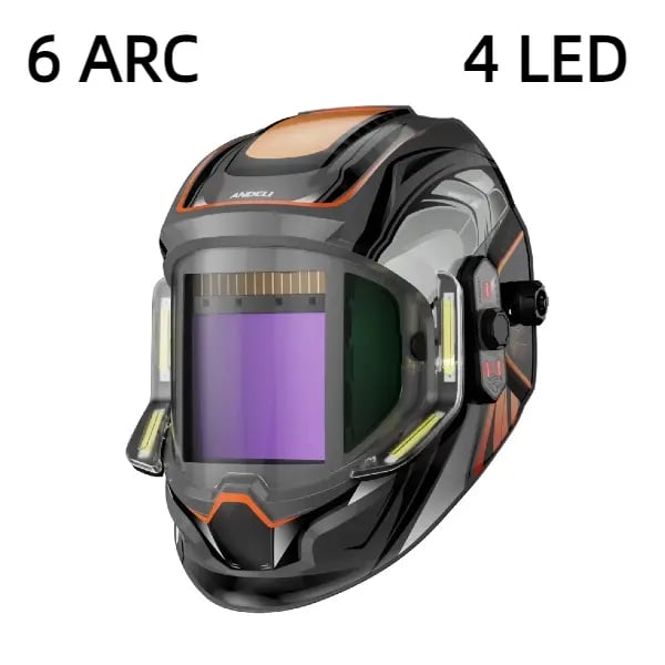 WeldVision Elite – Casco inteligente de 6 sensores