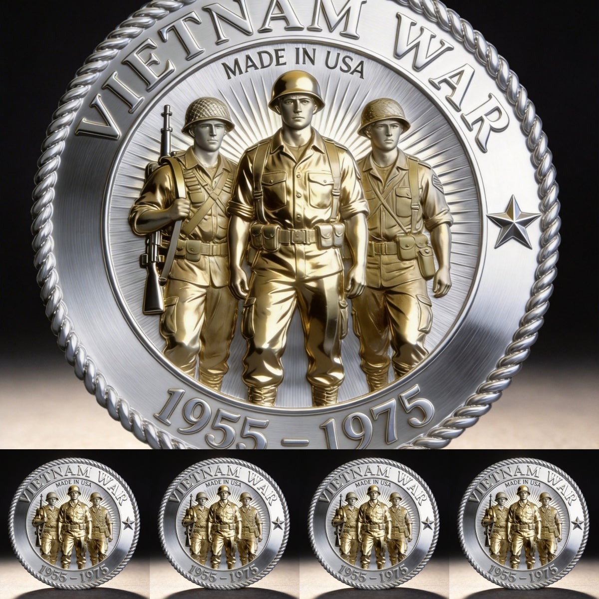 FreedomMark – Gedenkmünze zum Vietnamkrieg