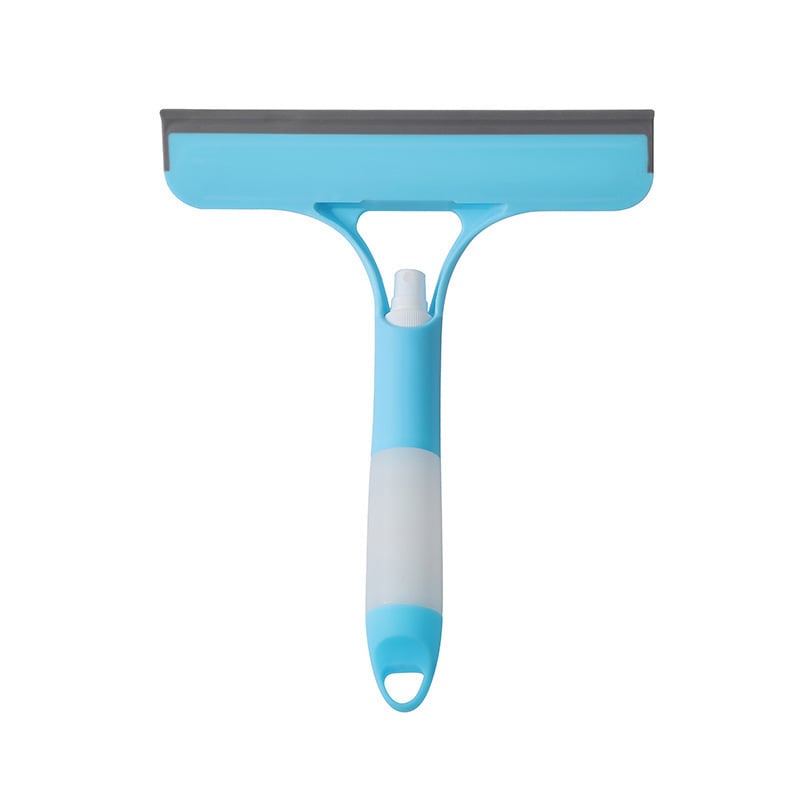 SprayShine | Herramienta 3 en 1 para Limpiar Ventanas con Rasqueta y Escobilla de Goma