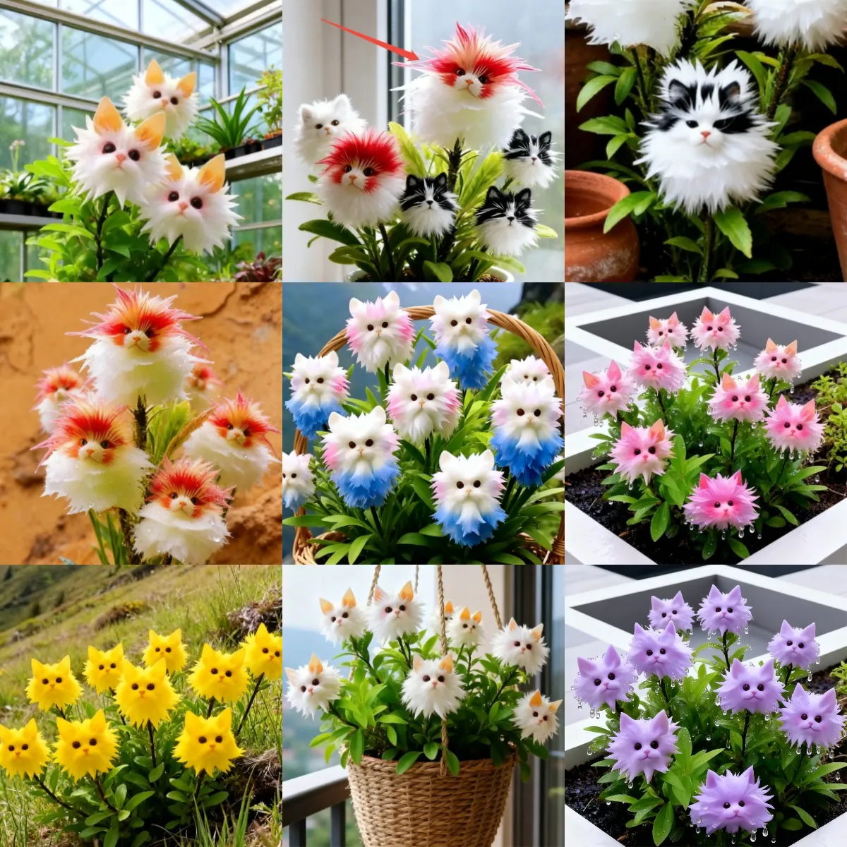 🔥 Verzaubern Sie Ihren Garten! Magische Pflanzen! Schillernde Katzenaugen-Samen! 🌸✨