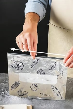 SealFresh – Antibakterielle Aluminium-Siegelbeutel