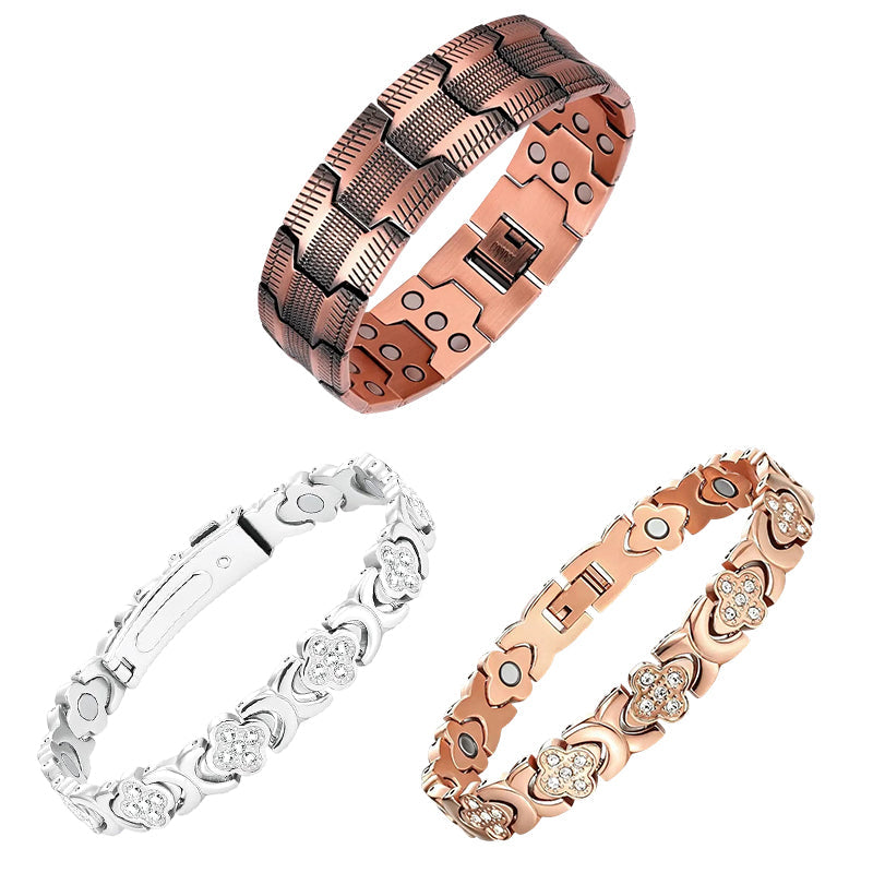 🔥LAST DAY 70% OFF🔥-Flower Copper Bracelet