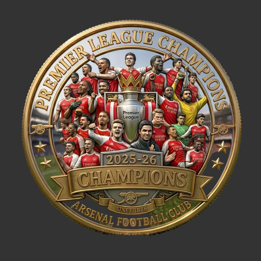 ArsenalVault – Münze zum Premier-League-Meister 2025–26