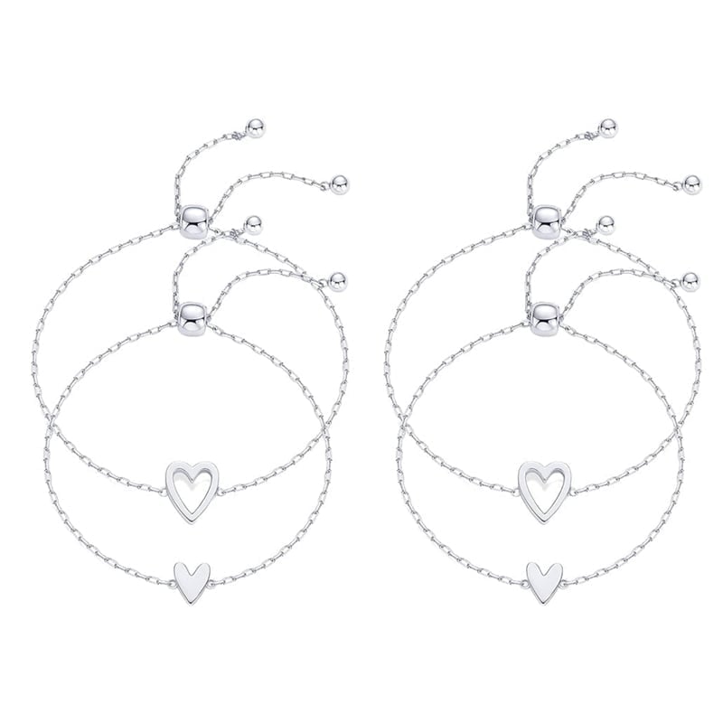ForeverTies – Verstellbares Duo-Freundschaftsarmband-Set