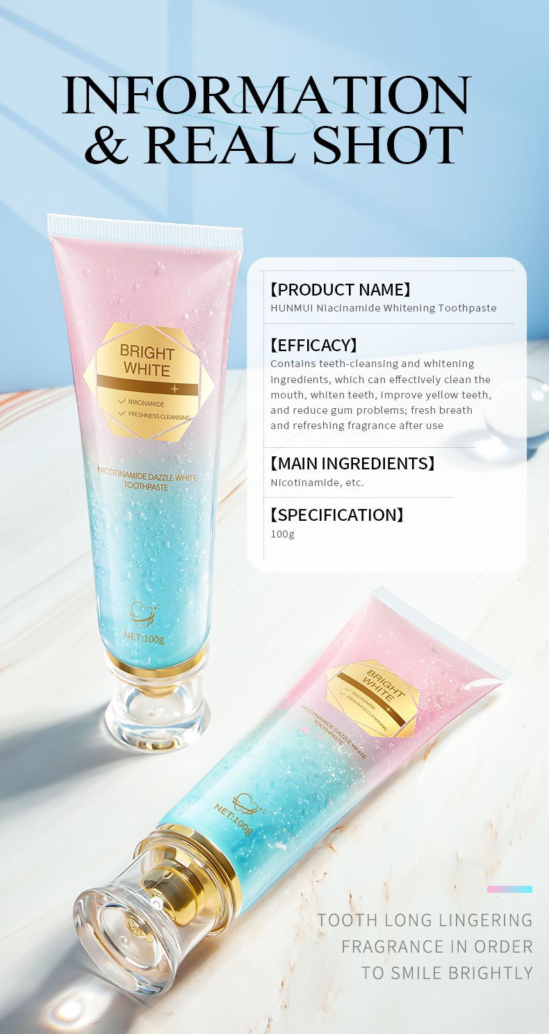 PearlWhite – Fórmula blanqueadora dental con Niacinamida