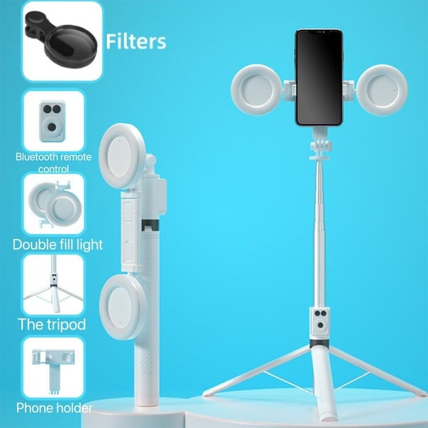 BrightCapture – Selfie-Stick & Stativ-Kombi