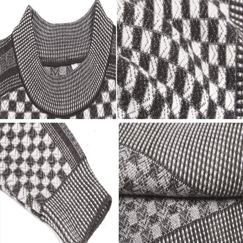 Raiden Pullover mit Muster | ALEVITA