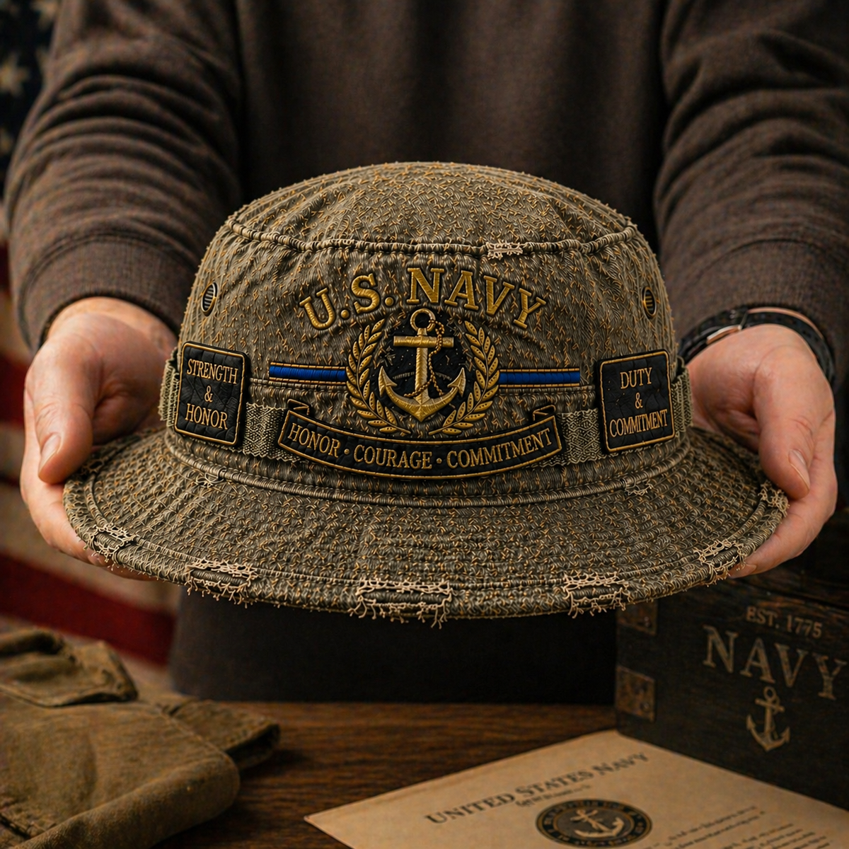 SailorSpirit – Gorra de servicio marítimo