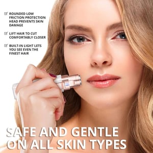 SilkShave Pro – Recortador facial y de cejas 2 en 1