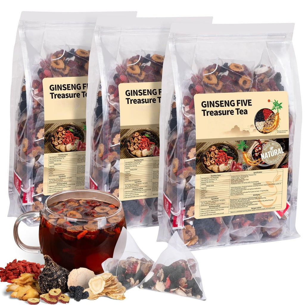 Té de hierbas de Ginseng y Morera