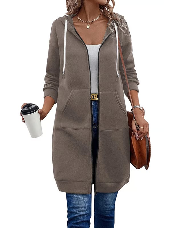 AuraWear – Bequemer Damen-Freizeit-Hoodie aus Polyester