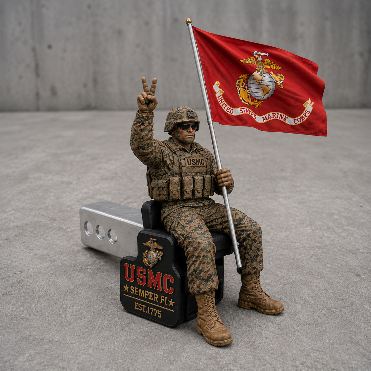 PatriotPulse – Hermandad USMC Protector de Enganche