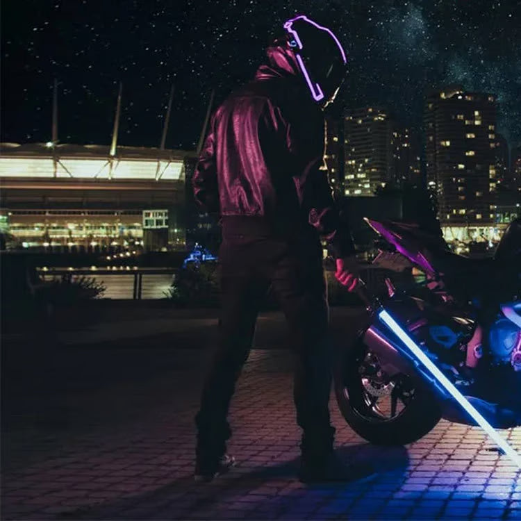 BeamFlex – Luz de seguridad para casco de motocicleta