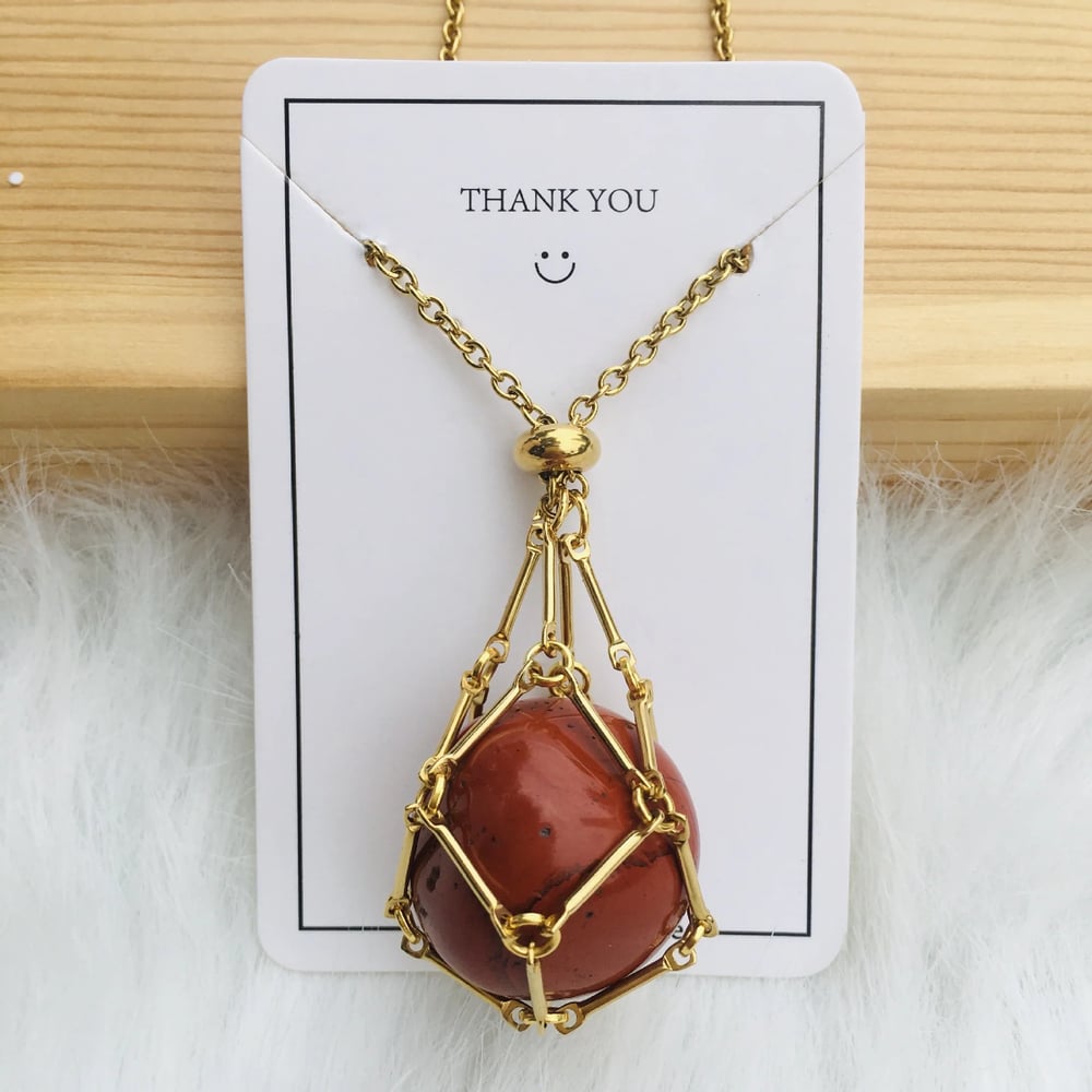 SoulBound - Collar de cristal curativo natural