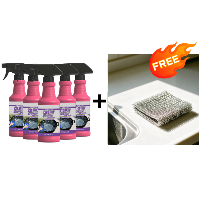 GrillBlaze – Desengrasante en spray de acción rápida y alta potencia para parrillas