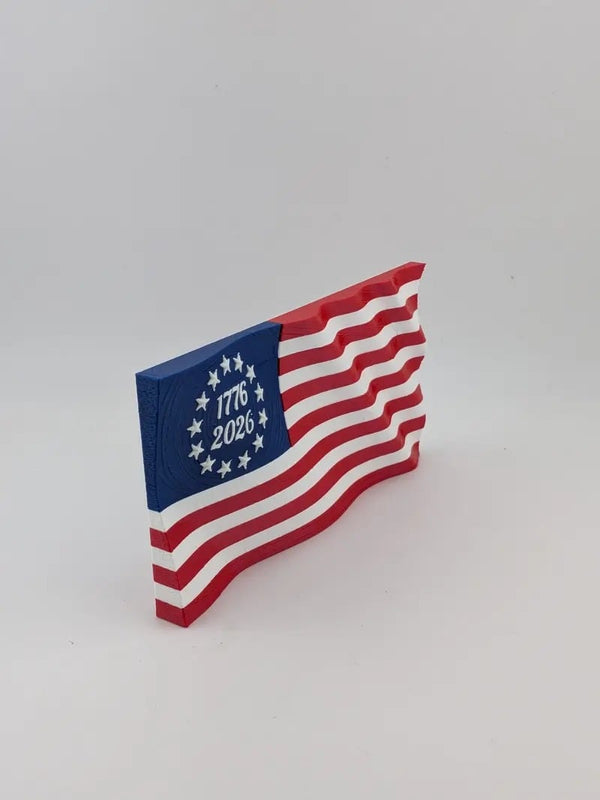 PatriotFlex – Expositor de bandera ondulante magnético distintivo