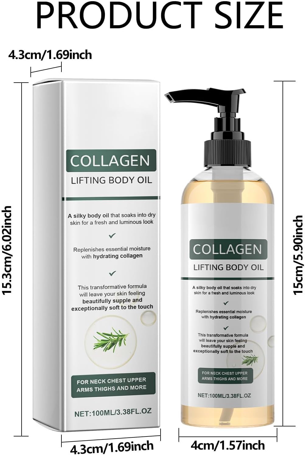 GlowTight – Aceite de colágeno revitalizante para la piel