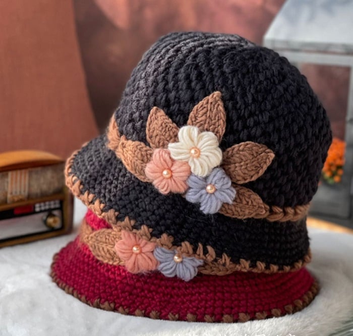 VintageGlow – Gemütliche Wintermütze