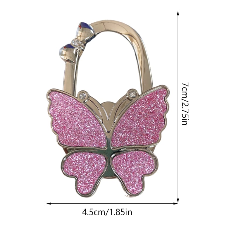 ButterHold – Faltbarer Taschenhalter in Schmetterlingsform