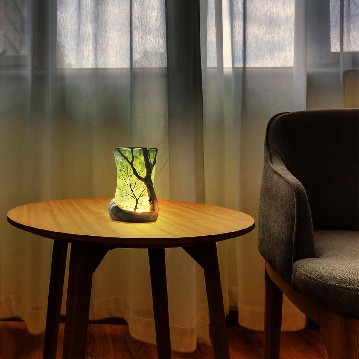CalmForest – Luz Ambiental Relajante