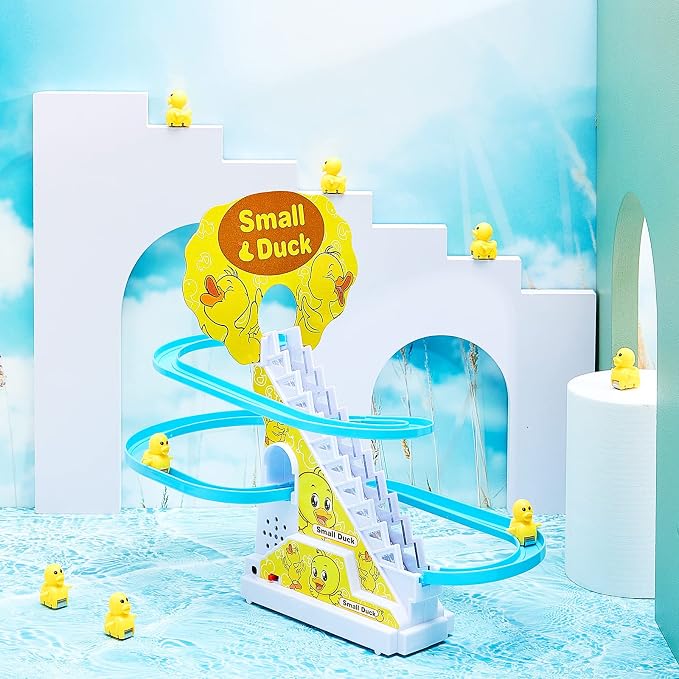 WaddlePlay – Set de Aventura de Tobogán de Patitos