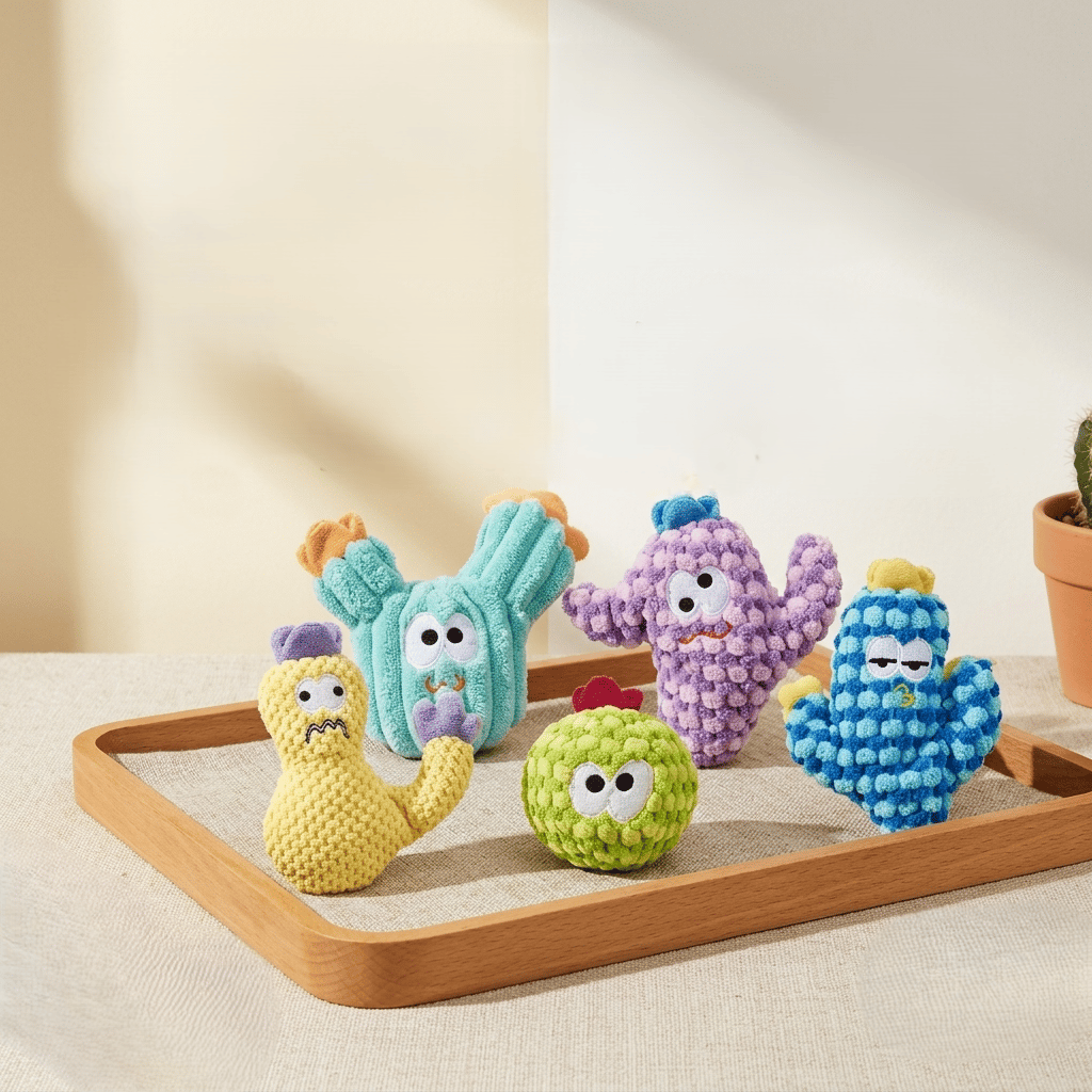 CatnipCove - Colección de juguetes de cactus
