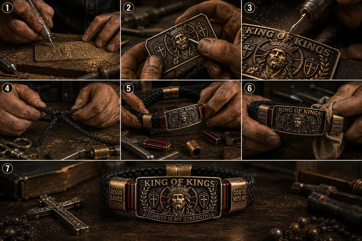 FaithCrown – Pulsera Rey de Reyes