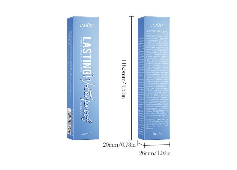 VelvaLash - Máscara de pestañas para dar volumen y longitud, ideal para pestañas debilitadas