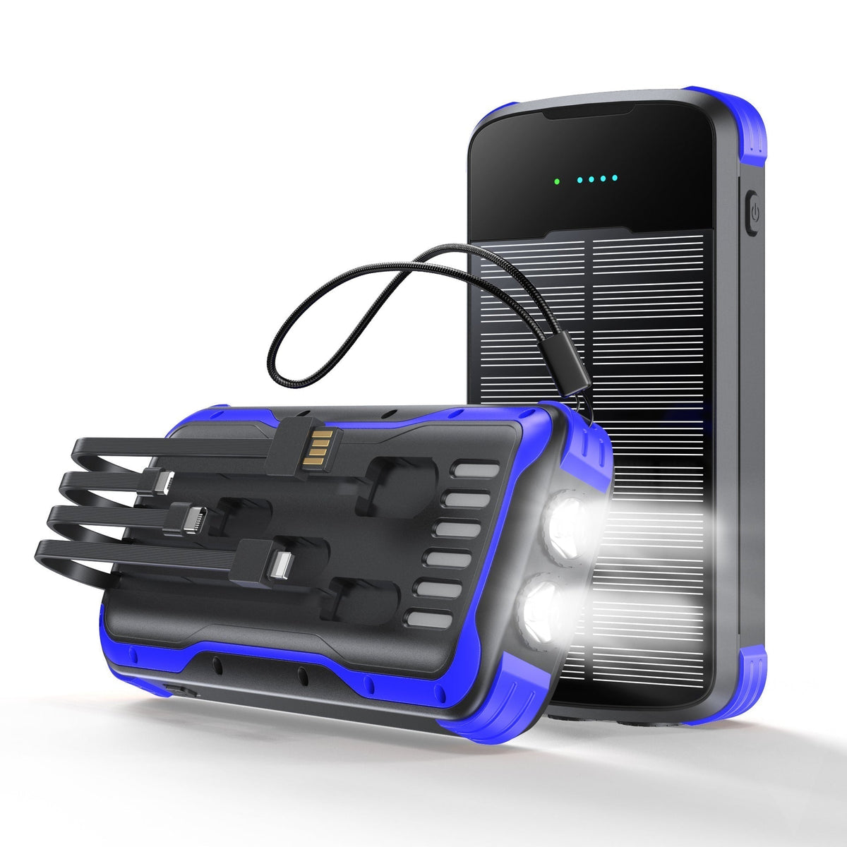 SolarVault - Batería Externa de Emergencia de 40000mAh