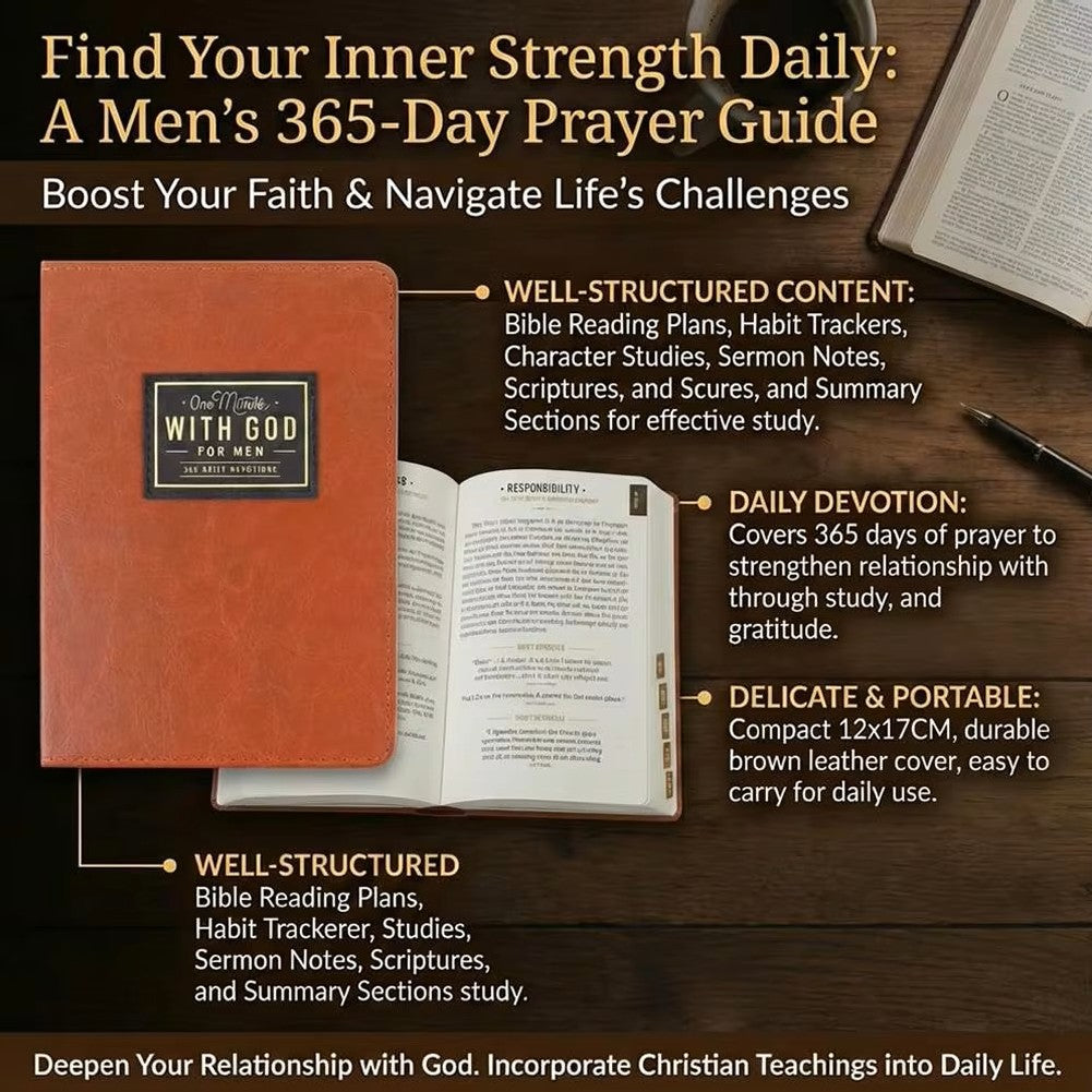 Diario StrongSpirit – Libro de oraciones diarias para hombres
