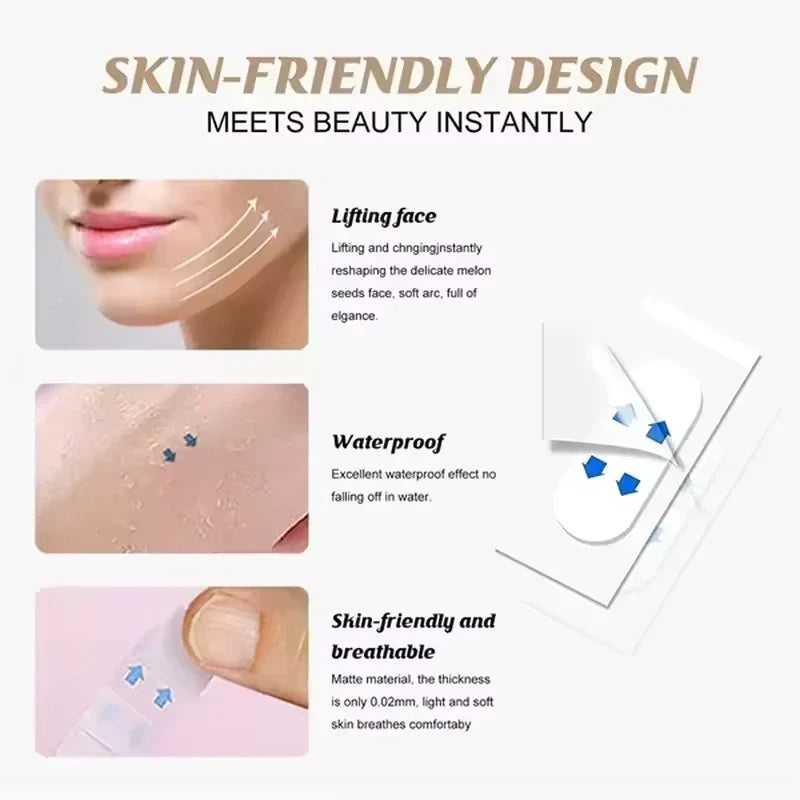 FaceLift™ – Cintas tensoras faciales instantáneas