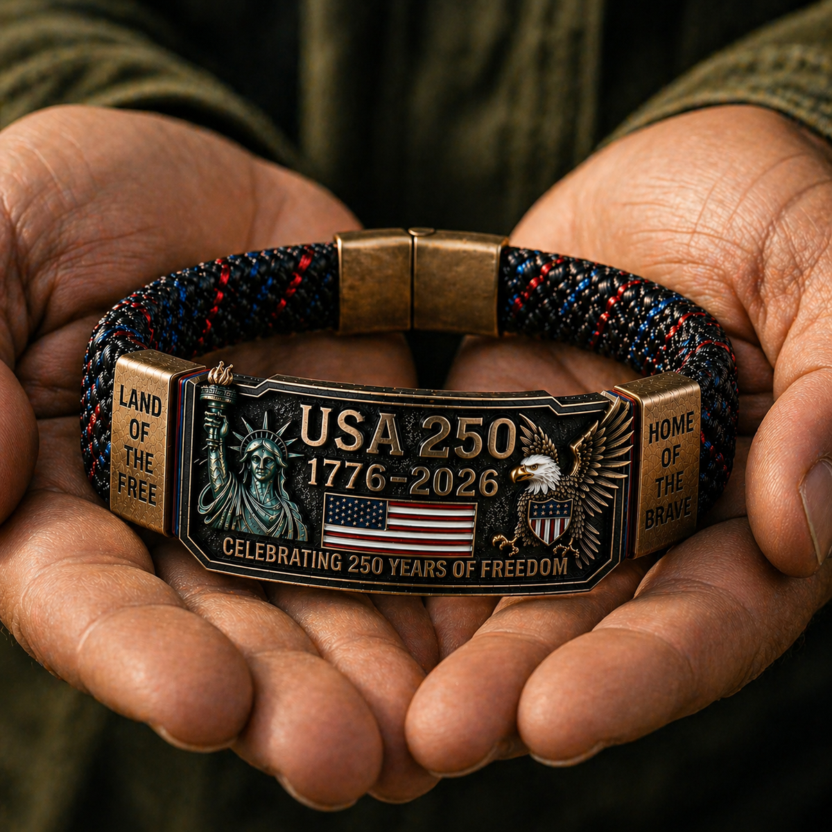 StarSpangledTime – Pulsera American 250
