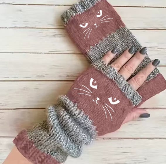 WarmHands – Elegantes guantes tejidos sin dedos