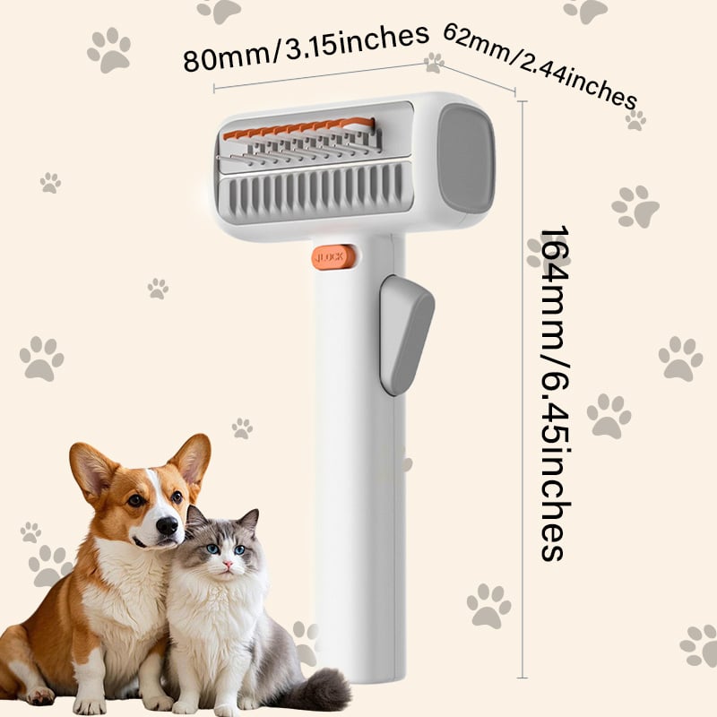 PawGroom – Cepillo y peine para mascotas con autodistrición