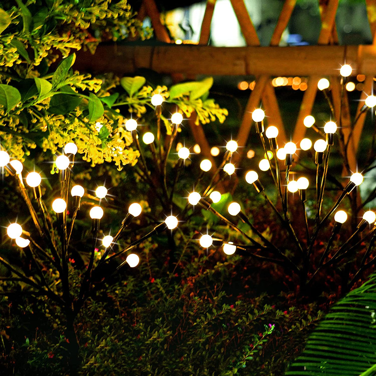 FireGlow – Luz de Jardín Luciérnaga con Energía Solar