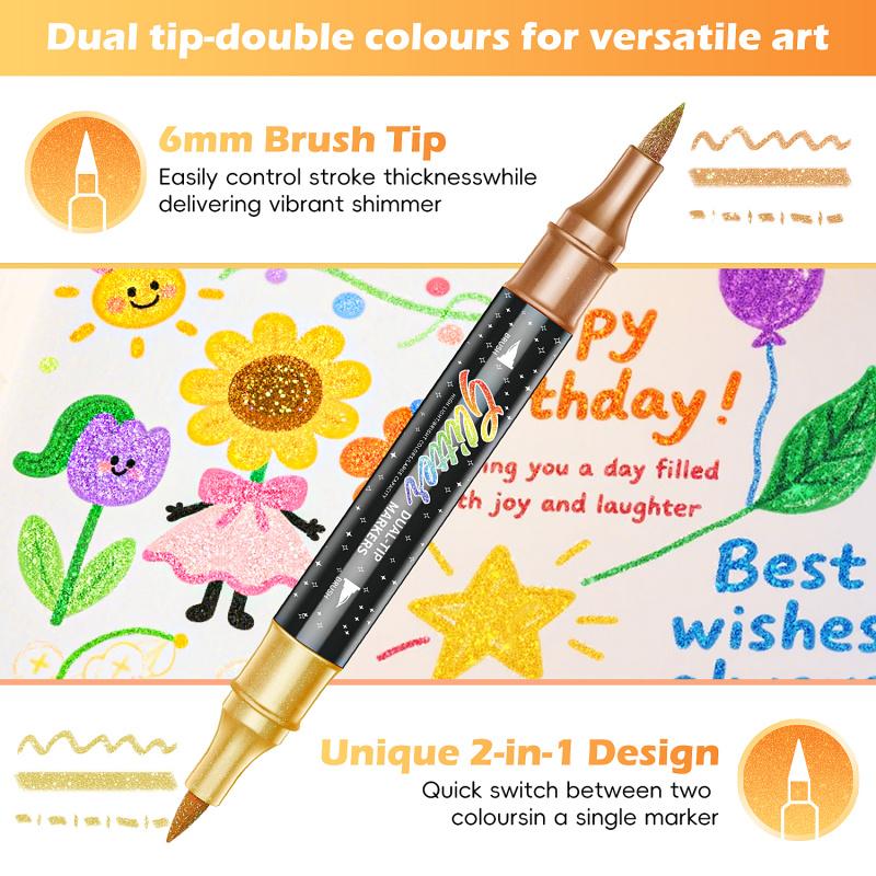 SparkBrush – Glitzereffekt-Kunstmarker