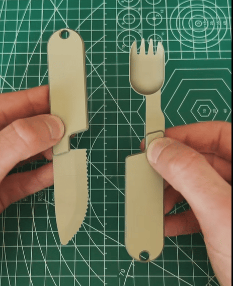 TrailBite – Tragbares Camping-Besteckset
