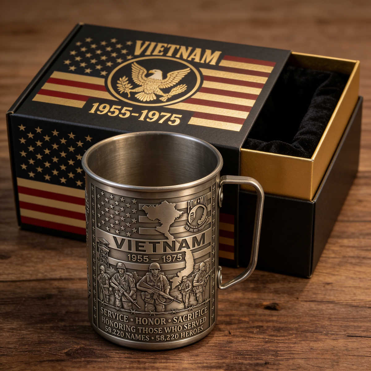 FreedomSteel – Taza Veterano de Vietnam