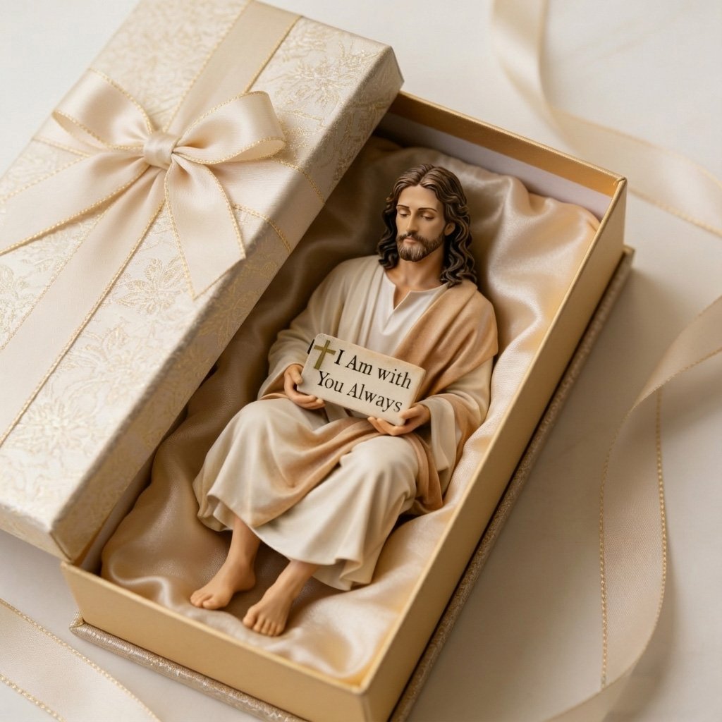 BlessedAura – Handgefertigte Jesus-Erinnerungsstatue