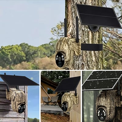 StealthGuard Pro – Cámara espía solar