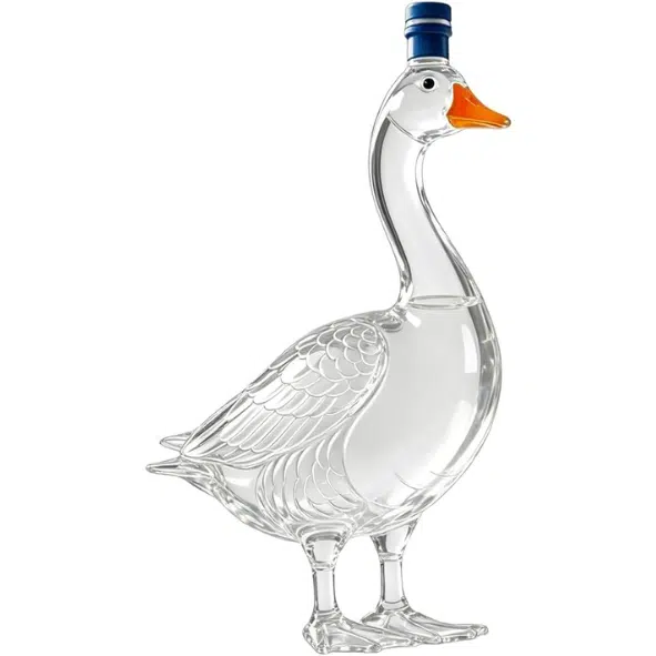 GooseCraft – Botella de Vodka de Ganso Esculpida en 3D Coleccionable