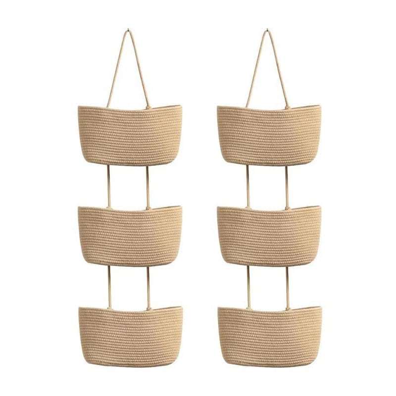 OrganizePro – Organizador colgante decorativo de 3 niveles