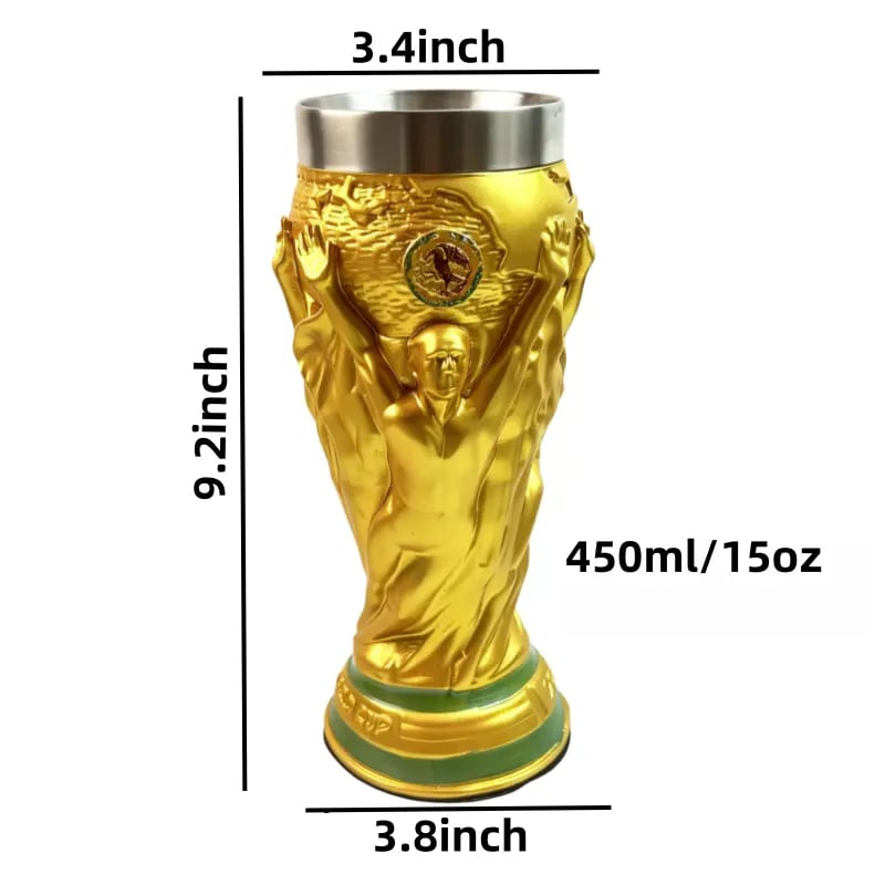 ⚽Über 55.000 verkauft🏆WM 2026 USA-Kanada-Mexiko "Trophäen"-Bierkrug