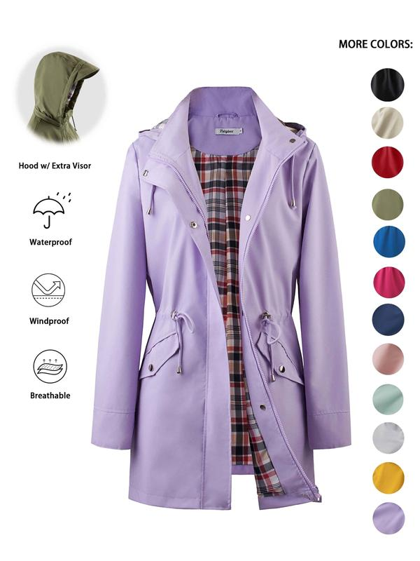 Rainelle – Chaqueta cortavientos con capucha