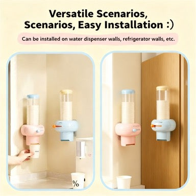SmartServe – Dispensador de vasos de pared