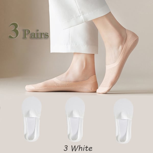 BareStep – Thin No Show Socks