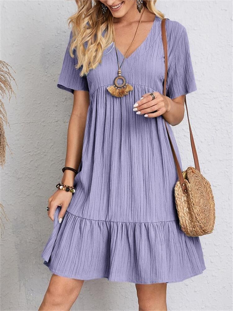 VintageMuse – Damen-Oberteil mit V-Ausschnitt im Retro-Stil