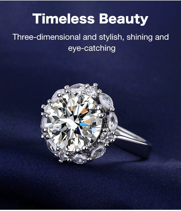 DiamondGlow – 5-Karat-Moissanit-Schmuck