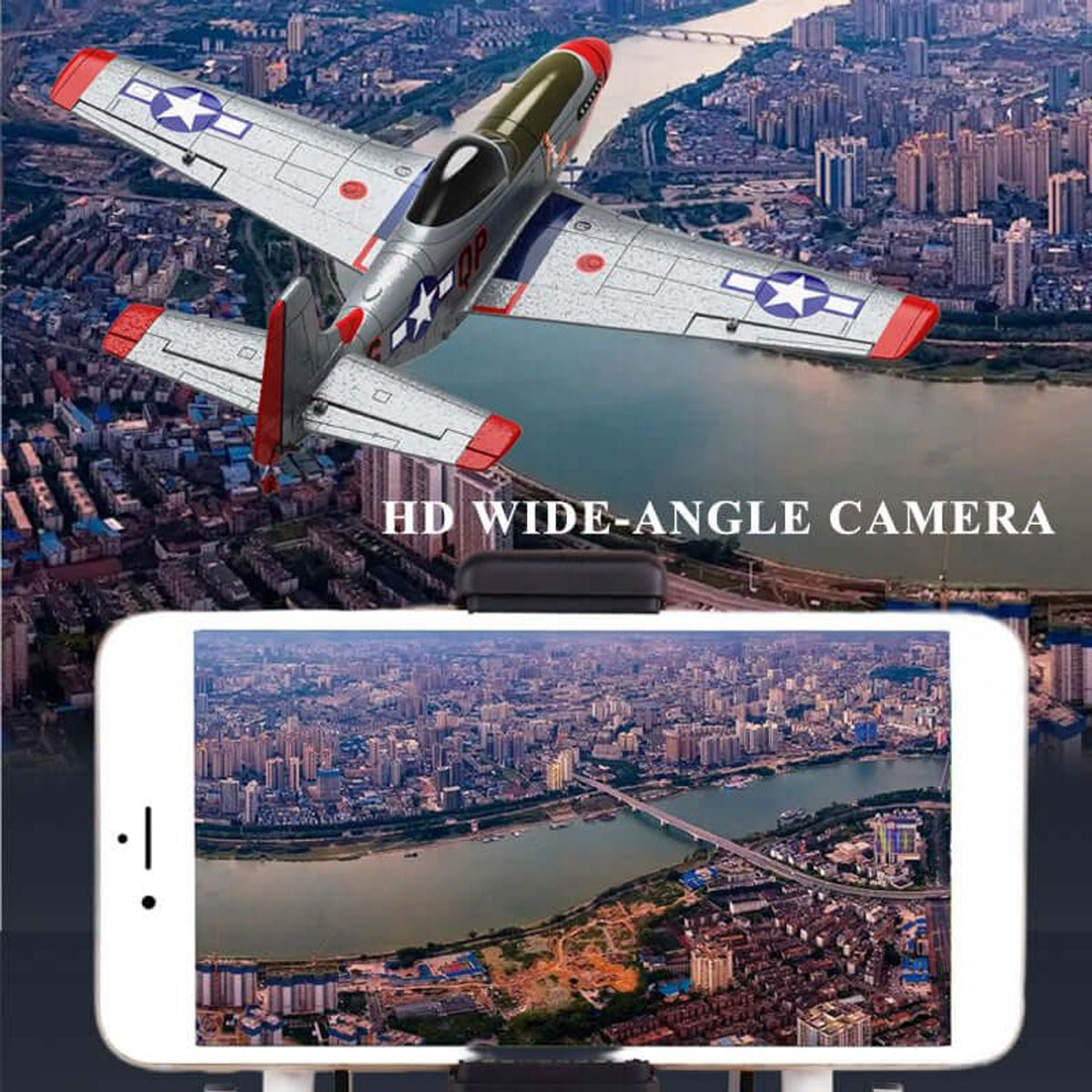 Warhawk Pro – P-51D RC-Flugzeug