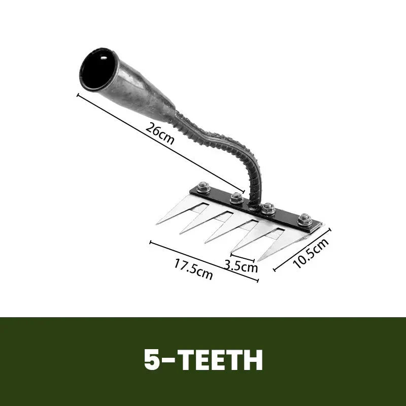 WeedCrusher – Tiefenwirksamer Gartenrechen